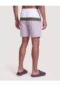 Pantaloneta De Baño Estampada  Para Hombre Blanco Ostu de Ostu