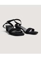 Sandalias De Tacon  Para Mujer Negro Ostu de Ostu