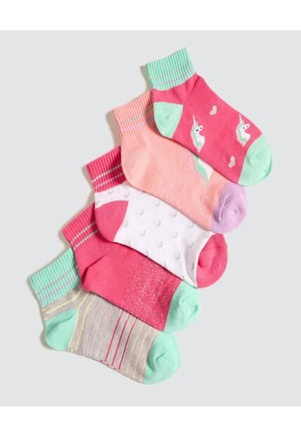 Medias Para Niña Tobillera Color Pack X Marca Ostu #90980119