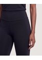 Leggings Capri Pretina Alta  Para Mujer Negro Ostu de Ostu