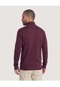 Saco Tejido Full Zipper  Para Hombre Vino Ostu de Ostu