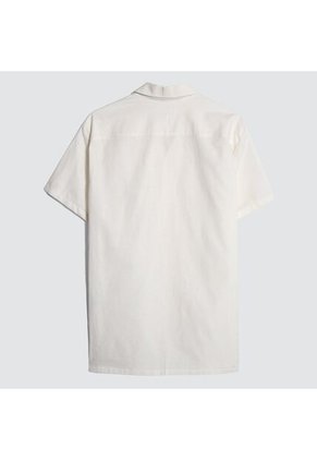 Camisa Para Hombre Manga Corta Sin Bolsillo Color Blanco Marca Ostu #60010619