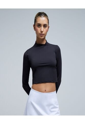 Camiseta Para Mujer Manga Larga Color Negro Marca Ostu #40092093 Ostu