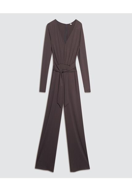 Enterizo Para Mujer Manga Larga Color Negro Marca Ostu #40320074