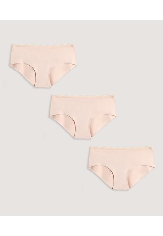 Panty Hipster Con Encaje Pack X3 X3 Para Mujer Surtido Ostu Ostu