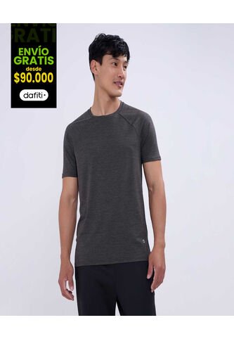 Camiseta Para Hombre Manga Corta Color Verde  Marca Ostu #60091367 Ostu