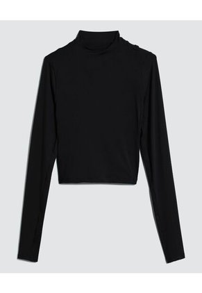 Camiseta Para Mujer Manga Larga Color Negro Marca Ostu #40092093