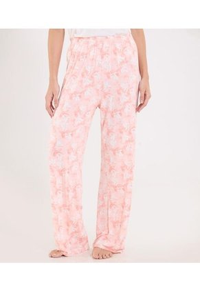 Pijama Para Mujer M/C P/L Color Coral Marca Ostu #40040421