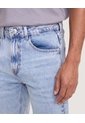Bermuda Regular Denim  Para Hombre Azul Ostu de Ostu