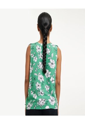 Blusa Para Mujer Manga Sisa Color Verde  Marca Ostu #40120726