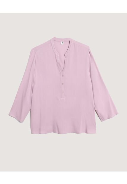 Blusa  Para Mujer Manga 3/4 Color Lila Marca Ostu #40121287