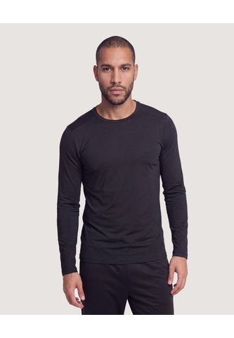 Camiseta Fitted Performance  Para Hombre Negro Ostu Ostu