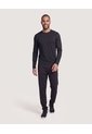 Camiseta Fitted Performance  Para Hombre Negro Ostu de Ostu
