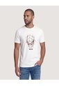 Camiseta Spider-Man Face  Para Hombre Crema Ostu de Ostu