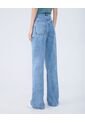 Jean Para Mujer Wide-Leg Color Azul Medio Marca Ostu #40160489 de Ostu