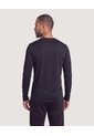 Camiseta Fitted Performance  Para Hombre Negro Ostu de Ostu