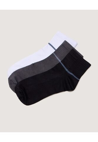 Medias X3 Para Mujer Tobillera Color Surtido Marca Ostu #40980275 Ostu