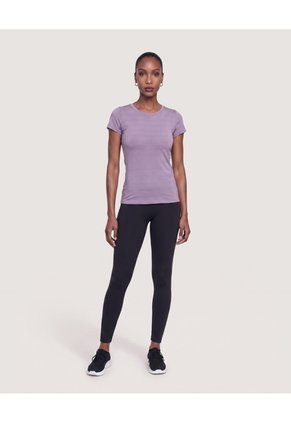 Leggings Largo Pretina Alta Para Mujer Negro Ostu