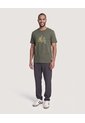 Camiseta Screen Regular  Para Hombre Verde Ostu de Ostu