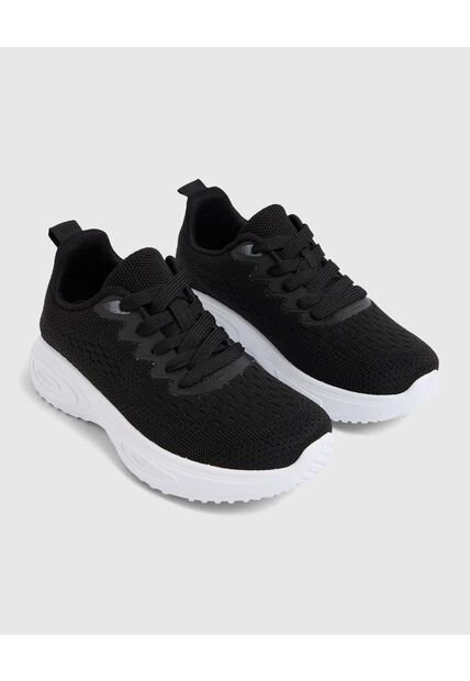 Tenis Para Mujer Sport Color Negro Marca Ostu #40720159