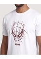 Camiseta Spider-Man Face  Para Hombre Crema Ostu de Ostu