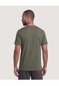 Camiseta Screen Regular  Para Hombre Verde Ostu de Ostu