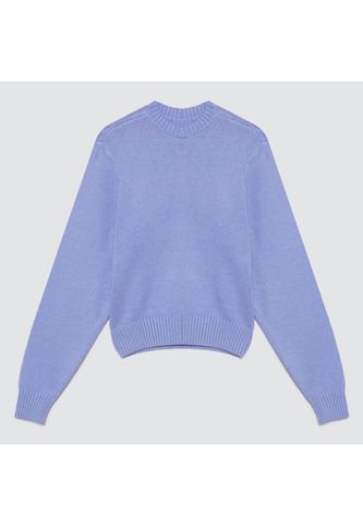 Saco Para Mujer Cuello Redondo Color Azul  Marca Ostu #40330077 Ostu