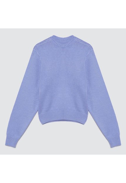Saco Para Mujer Cuello Redondo Color Azul  Marca Ostu #40330077