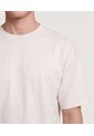 Camiseta Estampado Posterior  Para Hombre Beige Ostu de Ostu