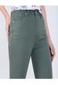 Pantalon Para Mujer 5 Bolsillos Color Verde Oliva Marca Ostu #40070544 de Ostu