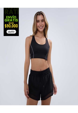 Top Para Mujer Top Color Negro Marca Ostu #40220361 Ostu