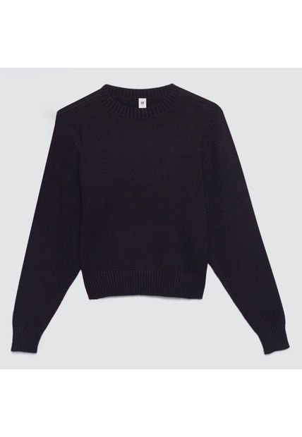 Saco Para Mujer Cuello Redondo Color Negro Marca Ostu #40330077
