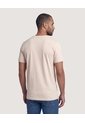 Camiseta Basica Cuello Redondo  Para Hombre Arena Ostu de Ostu