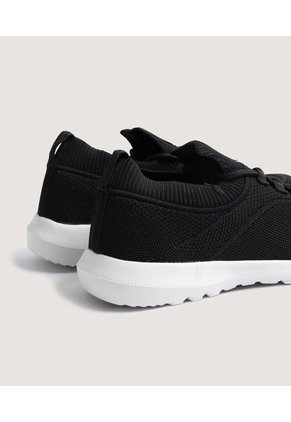 Tenis Malla Para Mujer  Para Mujer Negro Ostu