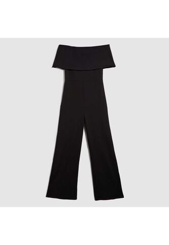 Enterizo Para Mujer Manga Sisa Color Negro Marca Ostu #40320121 Ostu