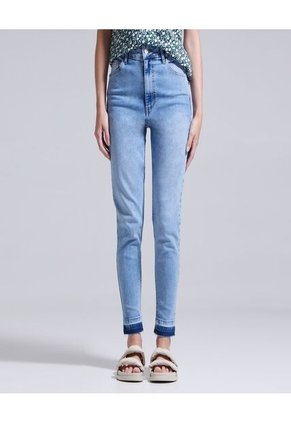 Jean Para Mujer Skinny Color Azul  Marca Ostu #40160321