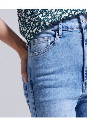 Jean Para Mujer Skinny Color Azul  Marca Ostu #40160321