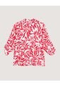 Blusa  Para Mujer Manga 3/4 Color Rojo Marca Ostu #40121260 de Ostu