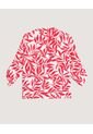 Blusa  Para Mujer Manga 3/4 Color Rojo Marca Ostu #40121260 de Ostu
