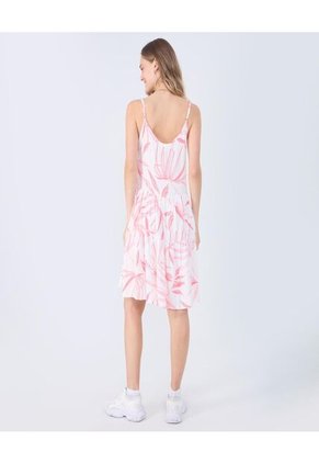 Vestido Para Mujer M/Sisa Medio Color Coral Marca Ostu #40170308