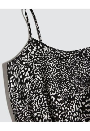 Enterizo Para Mujer Manga Sisa Color Negro Marca Ostu #40320091