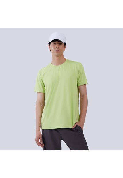 Camiseta Para Hombre Manga Corta Color Verde  Marca Ostu #60090966
