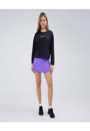 Buzo Para Mujer Cuello Redondo Color Negro Marca Ostu #40060390