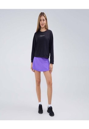 Buzo Para Mujer Cuello Redondo Color Negro Marca Ostu #40060390