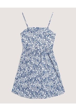 Vestido  Para Mujer M/Sisa Medio Color Crudo Marca Ostu #40170365