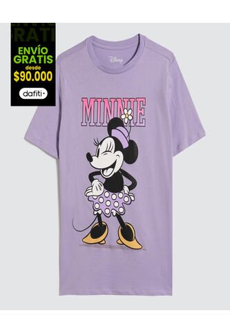 Camiseta Disney Minnie Mouse  Para Mujer #40092205 Ostu Ostu