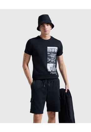 Buzo Para Hombre Hoodie Color Negro Marca Ostu #60060297