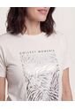 Camiseta  Para Mujer Manga Corta Cuello Redondo Color Blanco Marca Ostu #40092731 de Ostu