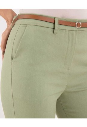 Pantalón Para Mujer Chino Color Verde Marca Ostu #40070763