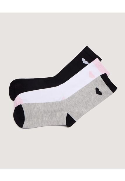 Medias X3 Para Mujer Caña Larga Color Surtido Marca Ostu #40980250
